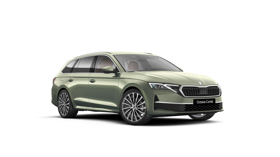 Škoda Octavia, 2,0 TDI 110 kW 7° automatická DSG, barva zelená