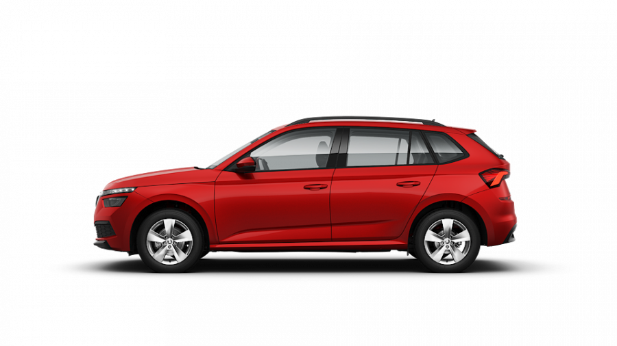 Škoda Kamiq, 1,0 TSI 81 KW 6-stup. mech., barva červená