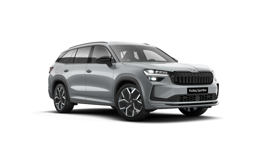 Škoda Kodiaq, 2,0 TDI 142 kW 7° automatická DSG 4x4, barva stříbrná