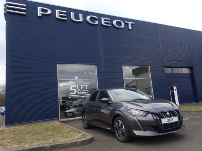 Peugeot 208, Active Pack 1.2PT 75k MAN5, barva šedá