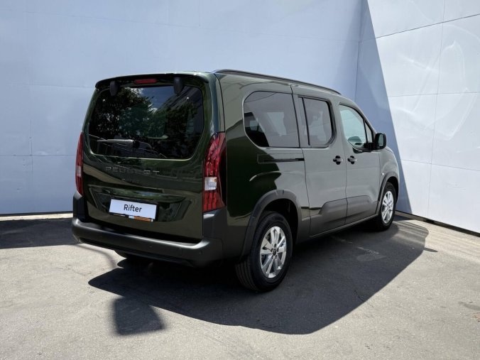Peugeot Rifter, Peugeot Rifter LONG ALLURE  1,5 BlueHDi S&S E, barva zelená