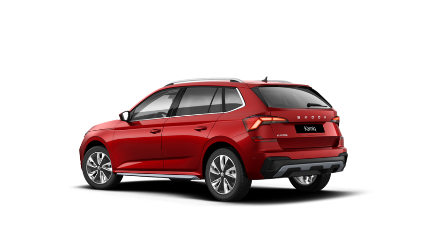 Škoda Kamiq, 1,5 TSI 110 kW 6-stup. mech., barva červená