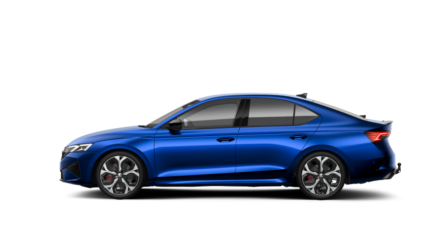 Škoda Octavia, 2,0 TSI 195 kW 7° automatická DSG, barva modrá