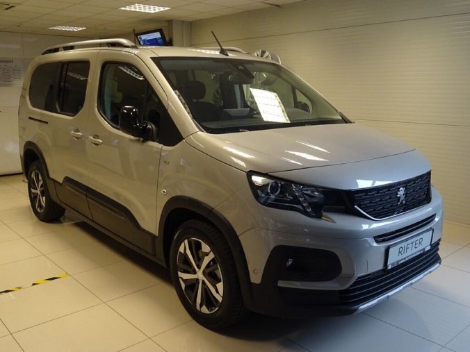Peugeot Rifter, LONG 7 míst GT 1.5 BlueHDi 130k S&S MAN6, barva béžová