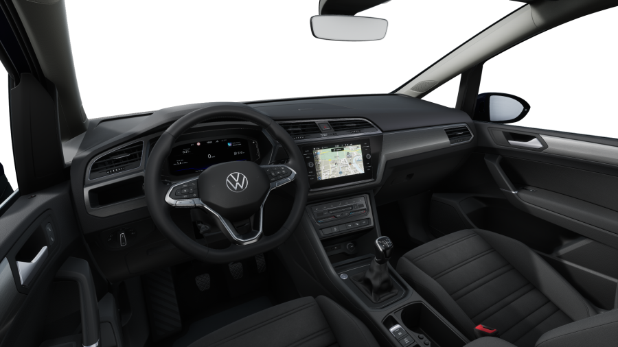 Volkswagen Touran, Touran People 1,5 TSI 110 kW EVO2 6G, barva modrá