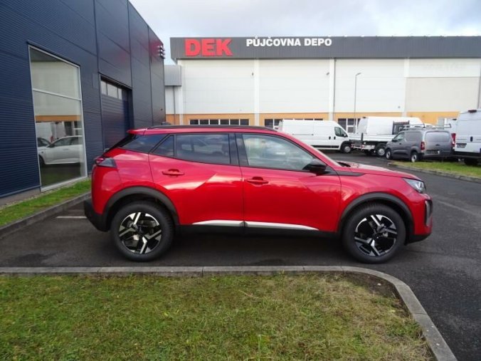 Peugeot 2008, Peugeot 2008 ALLURE Hybrid 145k e-DCS6, barva červená