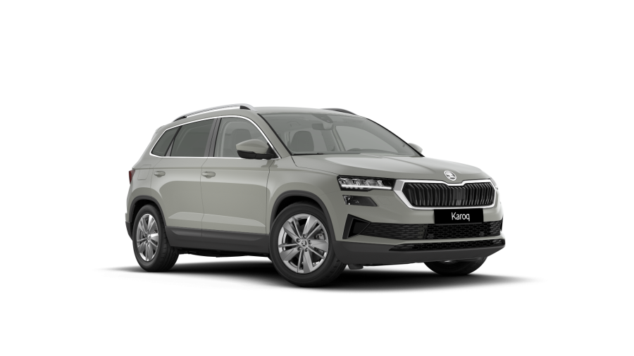 Škoda Karoq, 1,5 TSI 110 kW 7° automatická DSG, barva šedá