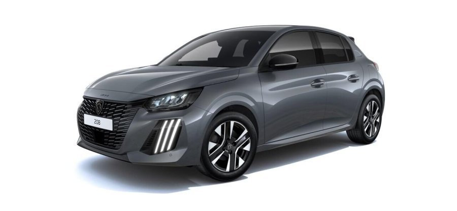 Peugeot 208, Peugeot 208 ALLURE Hybrid 110 e-DCS6, barva šedá