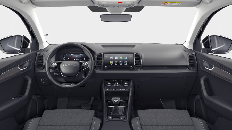 Škoda Karoq, 2,0 TDI 110 kW 7° automatická DSG 4x4, barva černá