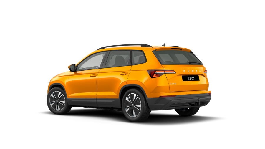 Škoda Karoq, 1,5 TSI 110 kW 6° manuální, barva oranžová