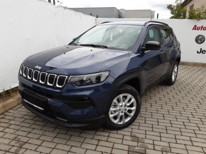 Jeep Compass, 1.3 150  Long. AUTOM. SKLADEM!, barva modrá