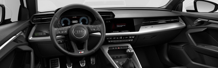 Audi A3, A3 Limuzína S line 30 TFSI 81kW, barva bílá