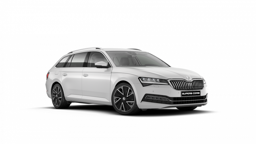 Škoda Superb, 2,0 TDI 110 kW 7-stup. automat., barva bílá