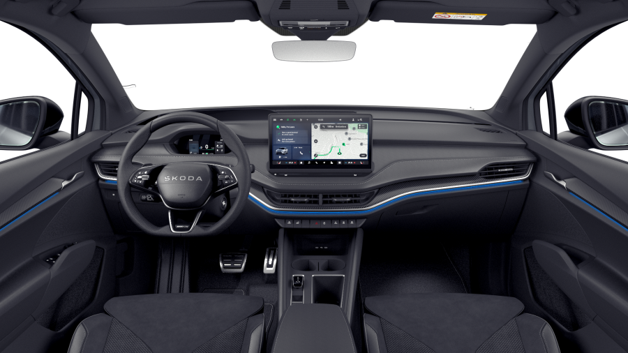 Škoda Elroq, 82 kWh 210 kW 1° převodovka, barva stříbrná