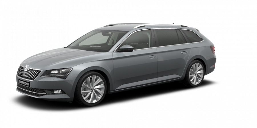 Škoda Superb, 2,0 TDI 110 kW 6-stup. mech., barva šedá