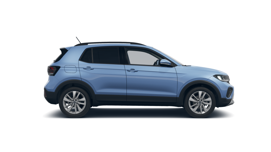 Volkswagen T-Cross, T-Cross People 1.0 TSI 85 kW 6G, barva modrá