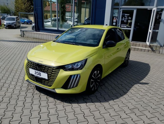 Peugeot 208, Peugeot 208 BUSINESS  Hybrid 110 e-DCS6, barva žlutá