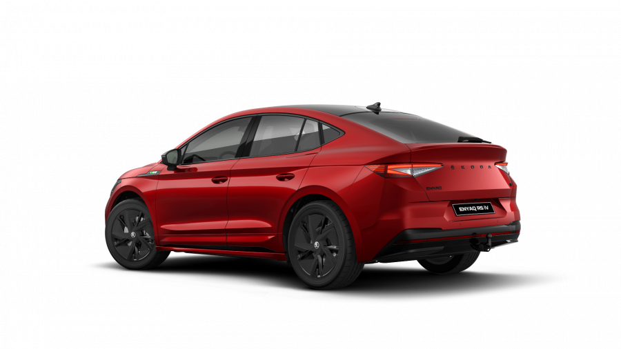 Škoda Enyaq iV, 82 kWh 220 kW 1° převodovka 4x4, barva červená