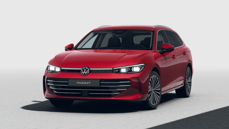 Volkswagen Passat, Passat Elegance 2,0 TDI 142 kW 4MOT, barva červená