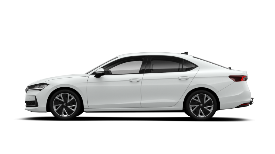 Škoda Superb, 1,5 TSI m-HEV 110 kW 7-stup. automat., barva bílá