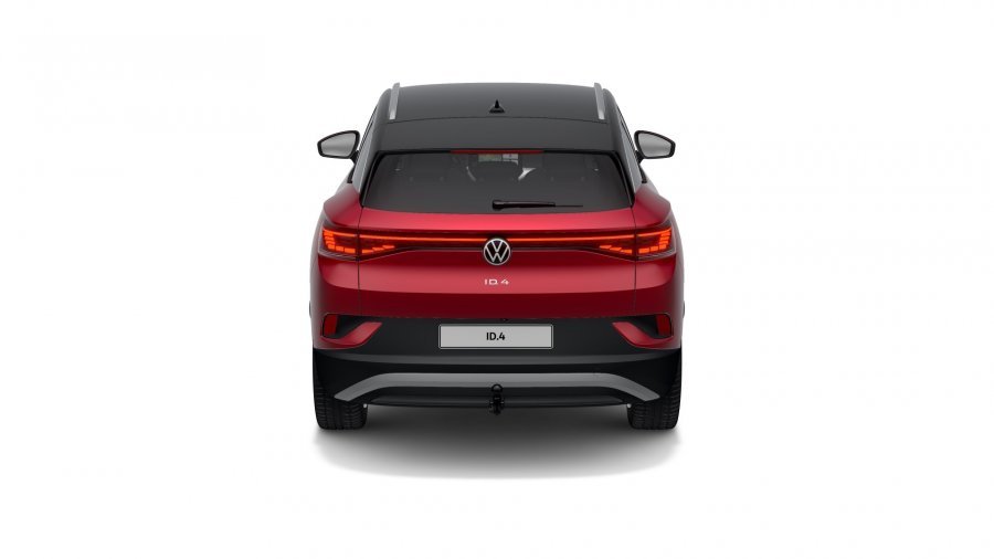Volkswagen ID.4, ID.4 Pro Performance 150 kW, kap. 77 kWh, barva červená