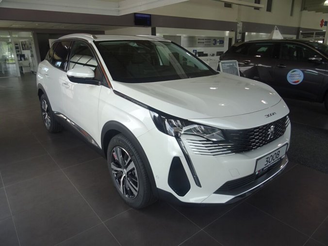 Peugeot 3008, ALLURE PACK 1.2 PureTech 130k S&S MAN6, barva bílá