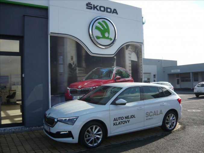 Škoda Scala, 1,0 TSI 85 kW STYLE DSG, barva neuvedeno