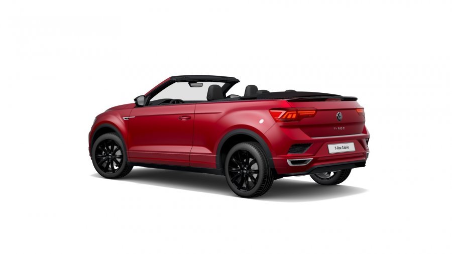 Volkswagen T-Roc, T-Roc Cabriolet R-Line 1,5 TSI ACT 7DSG, barva červená