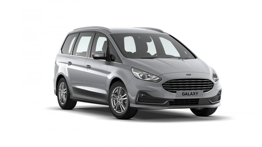 Ford Galaxy, Titanium, 5dveřová, 2.0 EcoBlue 140 kW/190 k, 8st. automatická, barva stříbrná