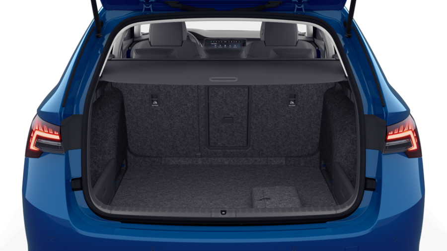 Škoda Octavia, 1,5 TSI m-HEV 110 kW 7° automatická DSG, barva modrá