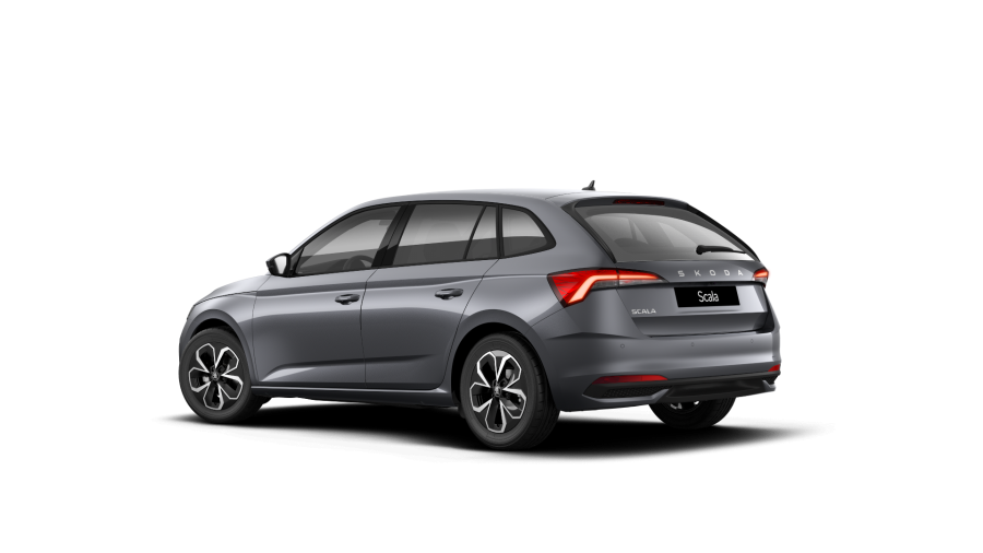 Škoda Scala, 1,0 TSI 70 kW 5° manuální, barva šedá