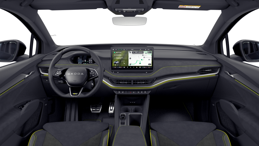 Škoda Elroq, 84 kWh 1° převodovka 4x4, barva černá
