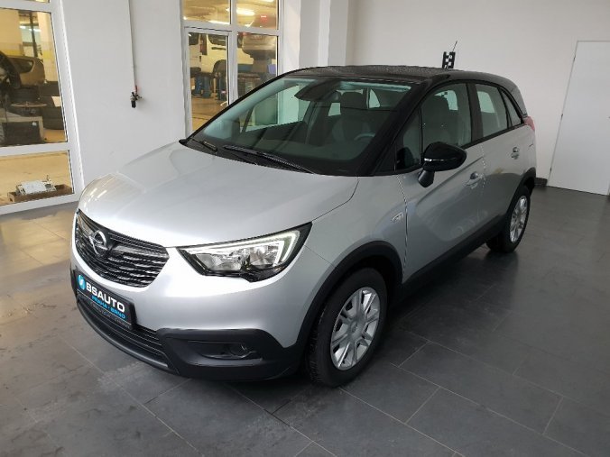 Opel Crossland X, SMILE 1.2 60kW + ZP, barva stříbrná