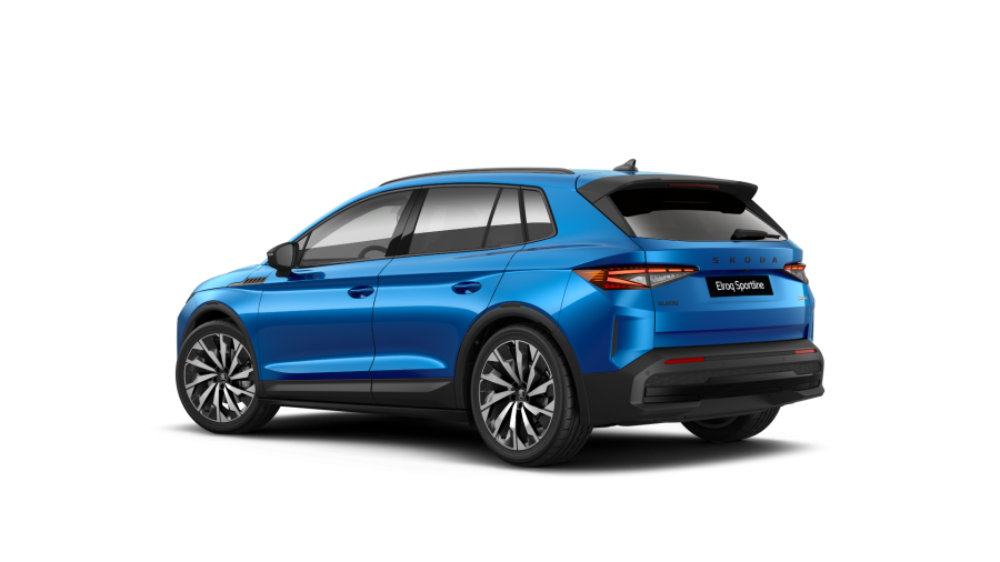 Škoda Elroq, 82 kWh 1° převodovka, barva modrá