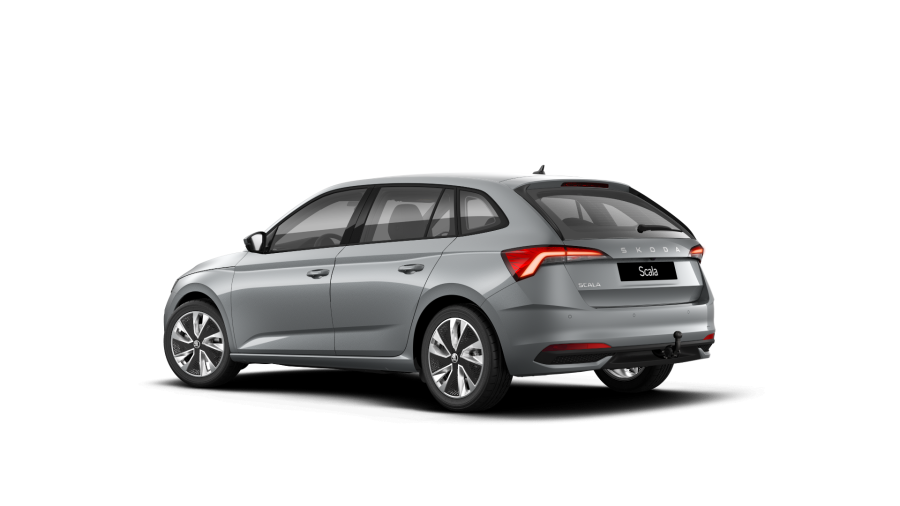 Škoda Scala, 1,0 TSI 85 kW 6° manuální, barva stříbrná