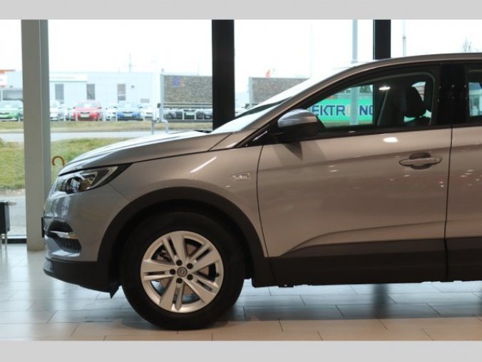 Opel Grandland X, SMILE 1.2 Turbo 96kW AT8, barva šedá