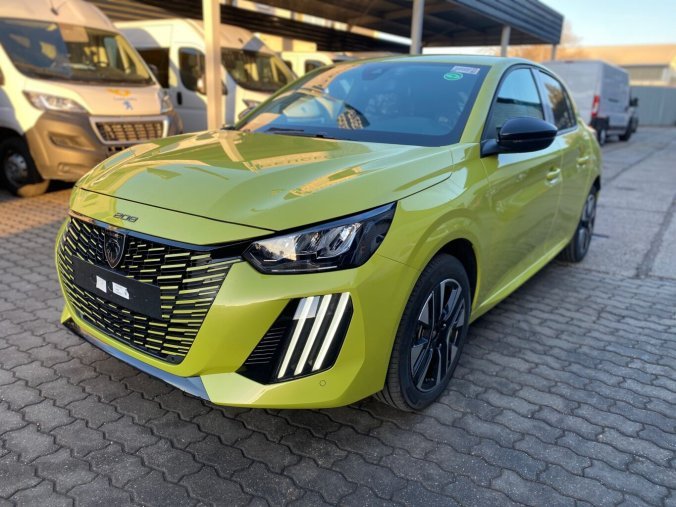 Peugeot 208, Peugeot 208 ALLURE PureTech 100 EAT8 - 2018, barva žlutá