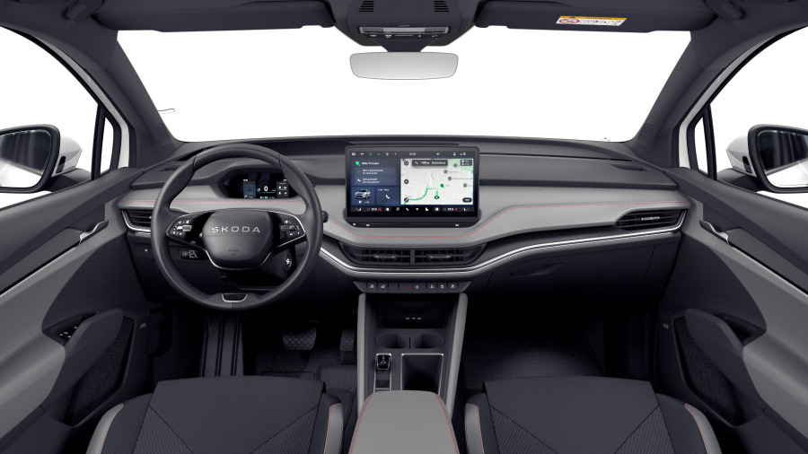 Škoda Elroq, 63 kWh 150,00 kW 1° převodovka, barva bílá