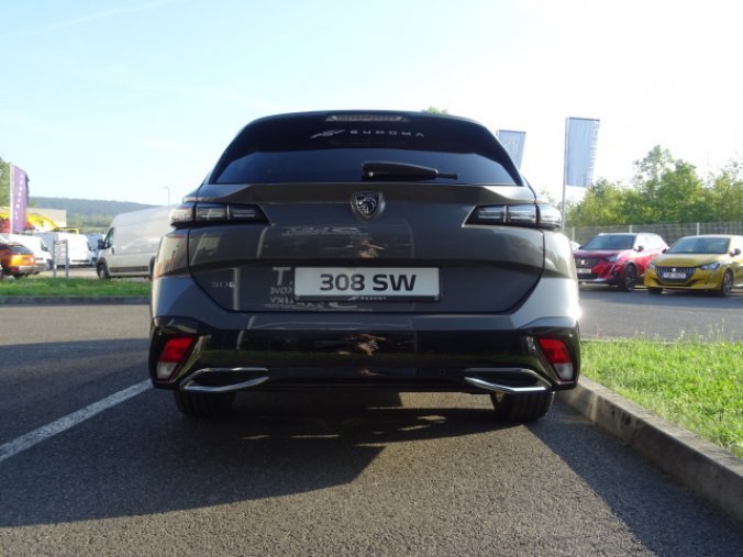Peugeot 308, SW ALLURE 1.2PT 130k MAN6, barva šedá