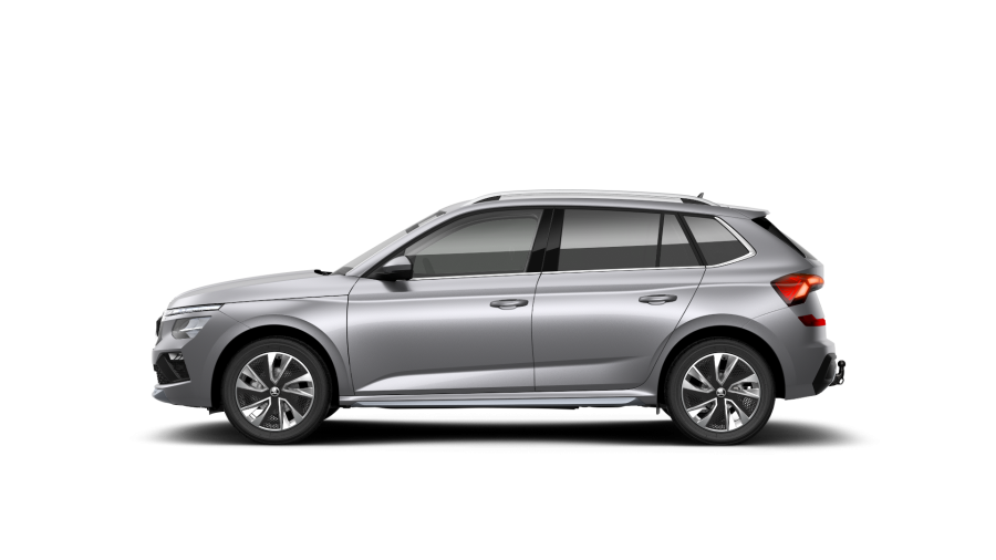 Škoda Kamiq, 1,5 TSI 110 kW 7° automatická DSG, barva stříbrná