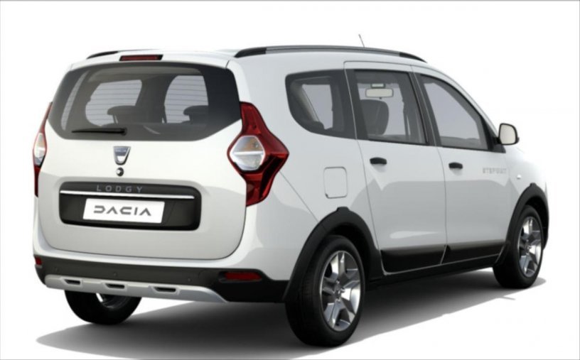 Dacia Lodgy, Blue dCi 115  Stepway 7míst, barva bílá