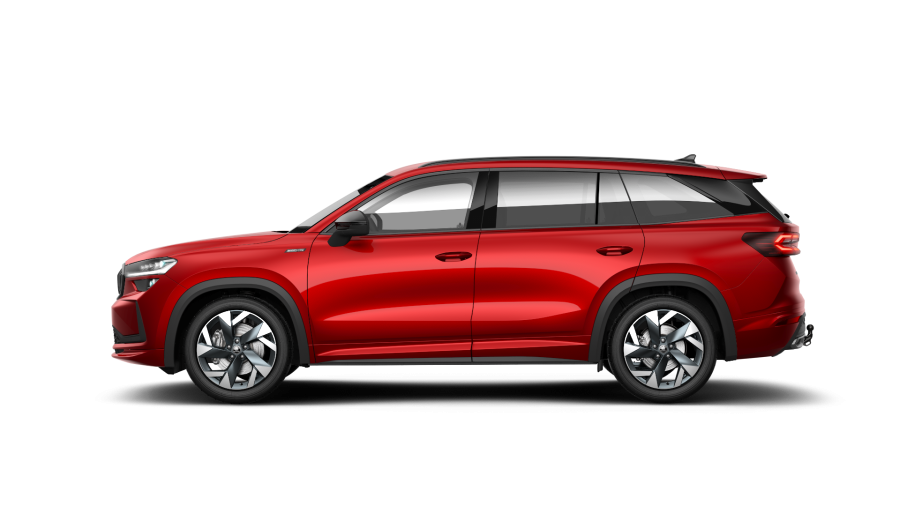 Škoda Kodiaq, 2,0 TDI 142 kW 7° automatická DSG 4x4, barva červená