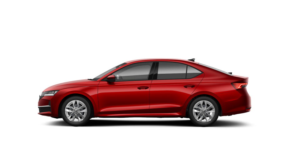 Škoda Octavia, 1,5 TSI 110 kW 6-stup. mech., barva červená