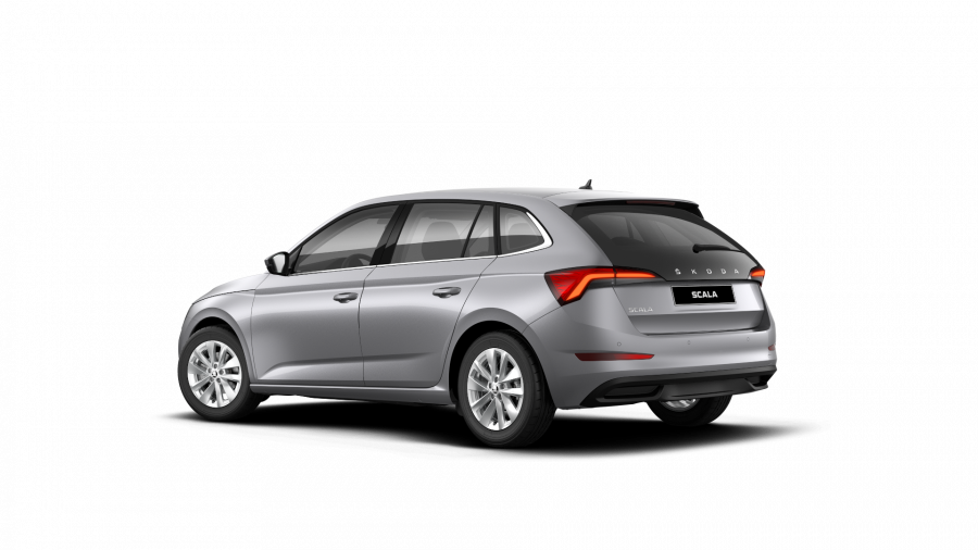 Škoda Scala, 1,5 TSI 110 kW 6-stup. mech., barva stříbrná