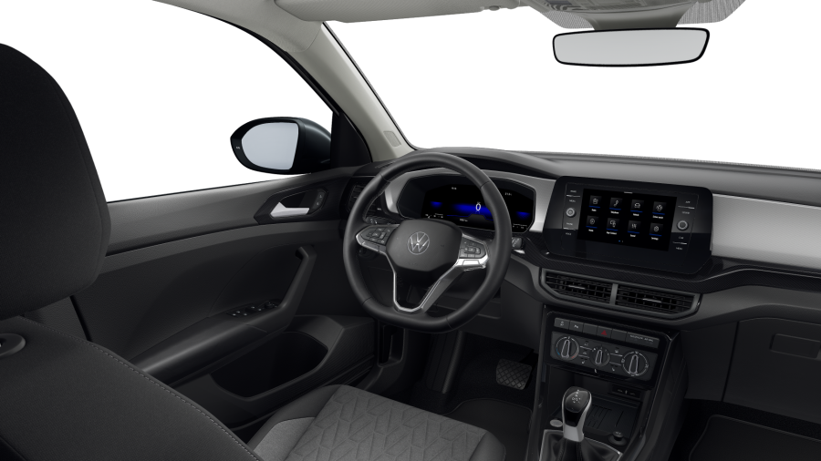 Volkswagen T-Cross, T-Cross People 1.0 TSI 85 kW 7DSG, barva černá