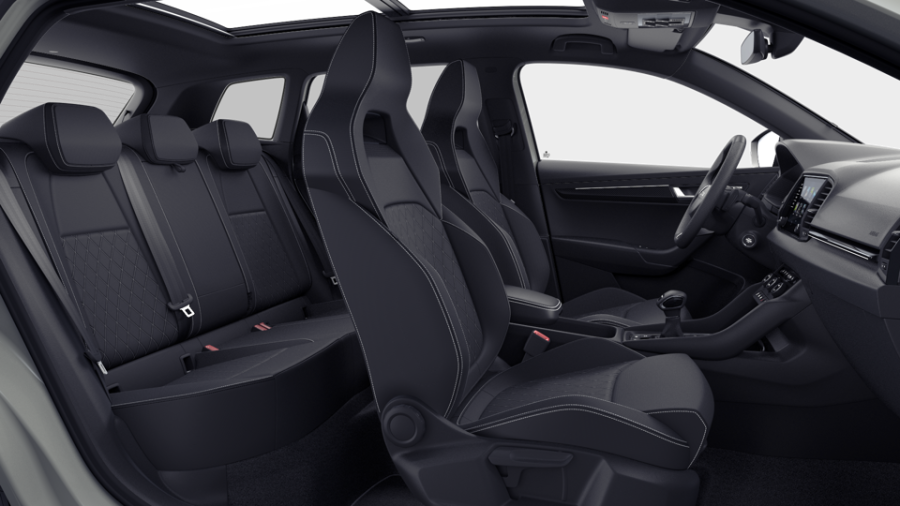 Škoda Karoq, 1,5 TSI 110 kW 7° automatická DSG, barva šedá