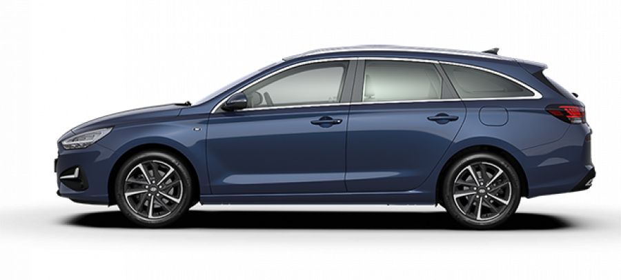 Hyundai i30, 1,0 T-GDI 88 kW (95 NAT) 7 st. DCT, barva modrá