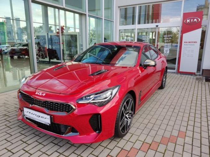 Kia Stinger, 3.3 V6 T-GDi 4x4 8A/T GT MY23, barva červená