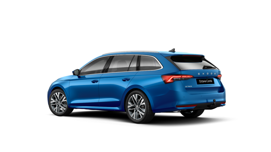 Škoda Octavia, 1,5 TSI m-HEV 110 kW 7° automatická DSG, barva modrá