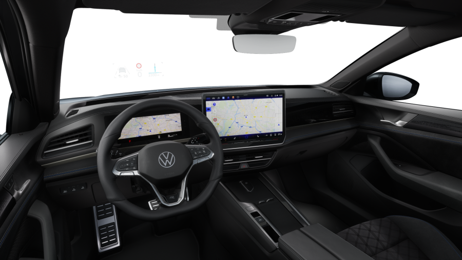 Volkswagen Passat, Passat R-Line 2,0 TDI 142 kW 4MOT, barva šedá